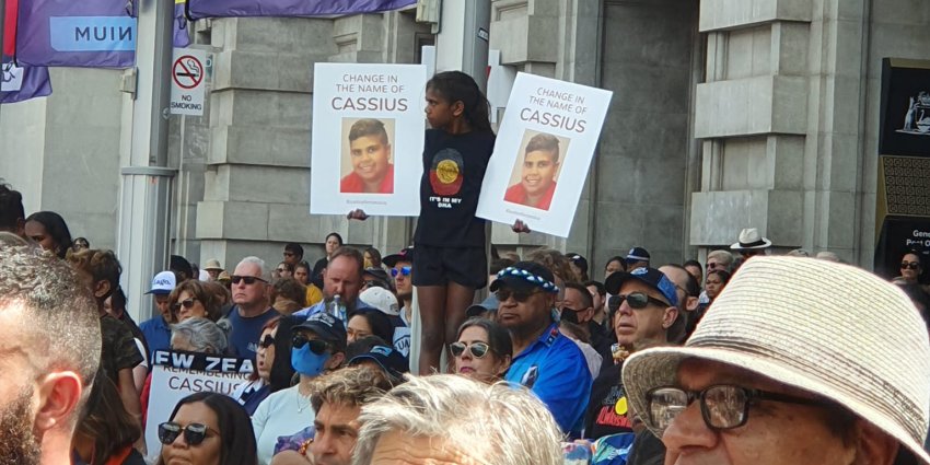 Perth vigil for Cassius