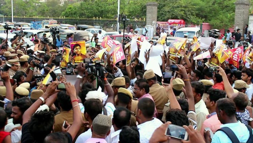 Tamil human rights activists arrested in India