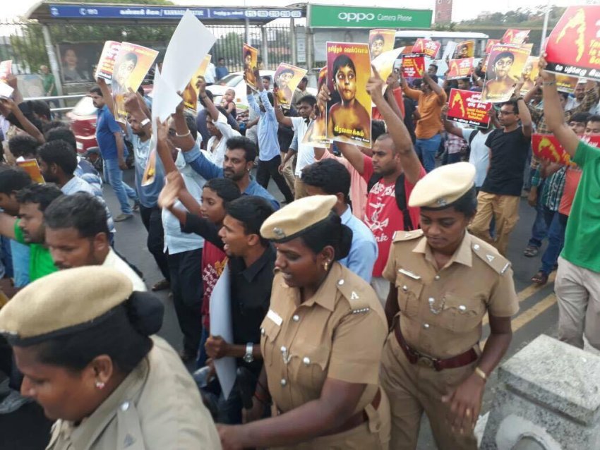 Tamil Nadu human rights activists arrested in India