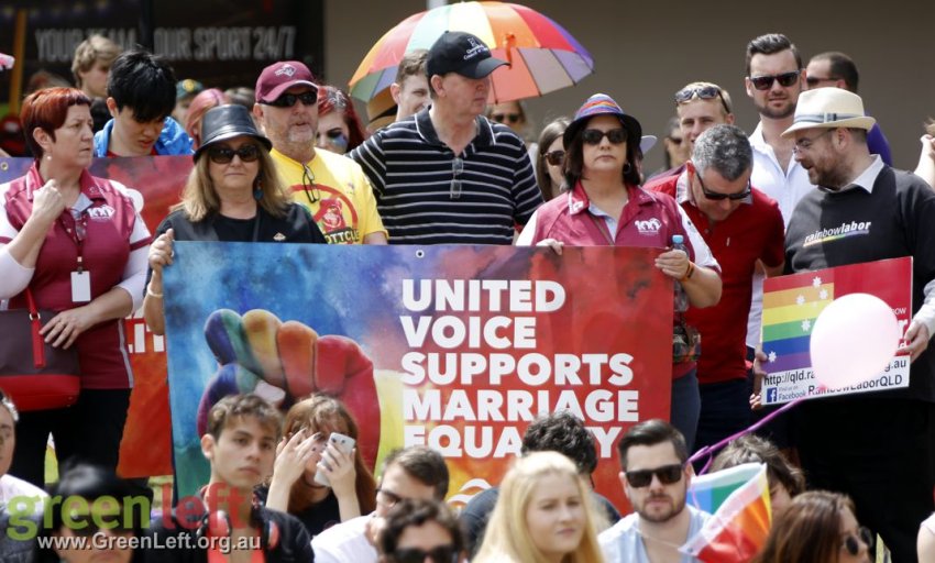 United Voice for marriage equality