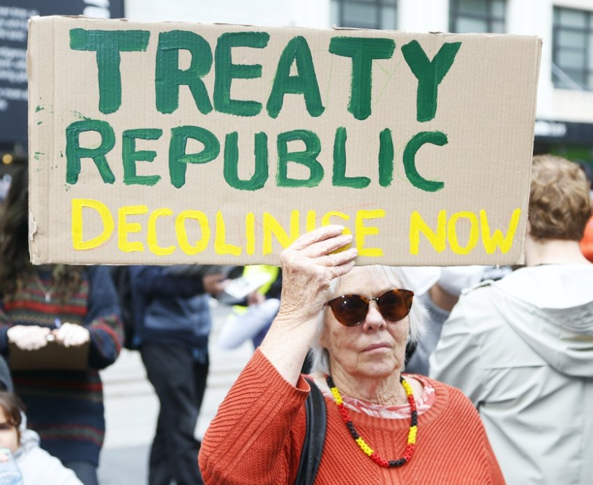 Treaty, republic, decolonise