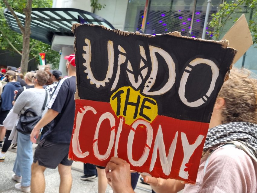 Undo the colony, Naarm/Melbourne