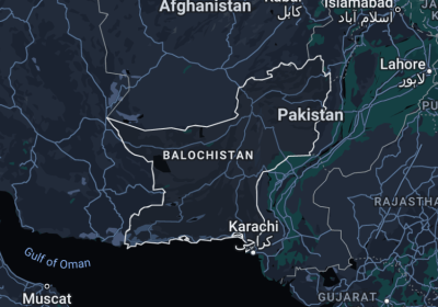map of Balochistan