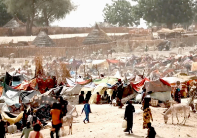 Sudanese refugee camp in Chad