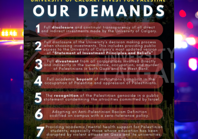 list of demands