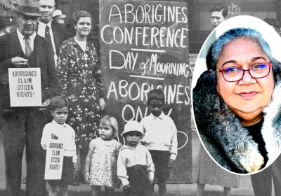 Campaigners for the 1967 referendum on Aboriginal rights