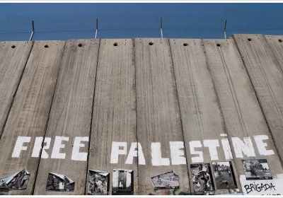 Apartheid wall in occupied Palestine