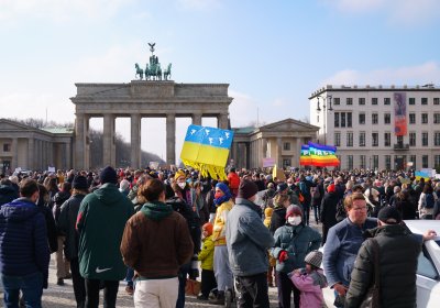 Berlin protests the war on Ukraine