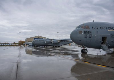 Canadian and United States military aircraft in Haiti