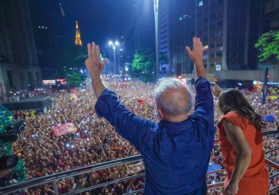 Lula's victory rally. Photo credit: Ricardo Stuckert/@PTBrasil