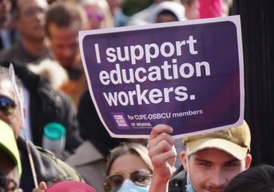 I support education workers