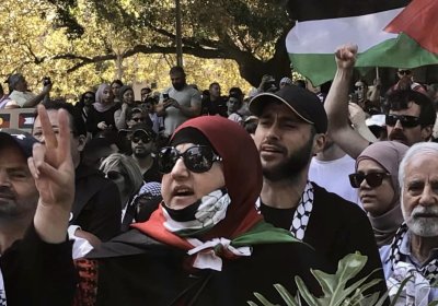 Palestine protest in Sydney