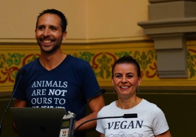 Speakers at the Animal Activist Forum 2019.