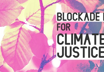 Blockade RTS for Climate Justice