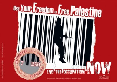 Use your freedom to Free Palestine graphic