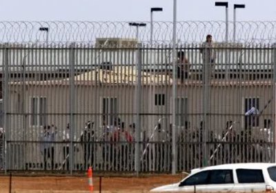 Christmas Island detention centre, March 14.