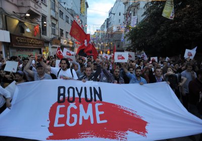 Occupy Gezi protest in 2013