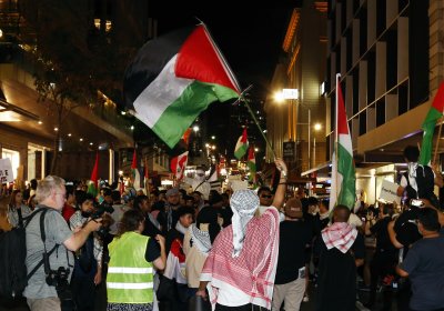 Thousands march in Meanjin/Brisbane on October 13 for justice Palestine