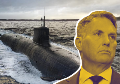 Richard Marles and submarine