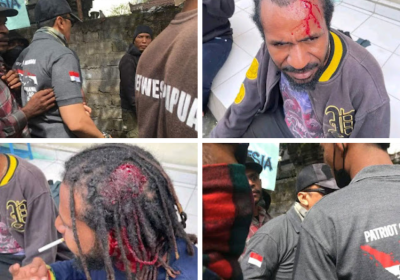 West Papua rally attacked