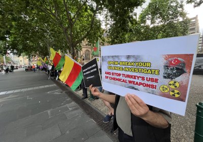 Sydney protest for Kurds