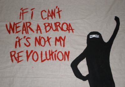 Kiraz Janicke's 'Burqa Revolution'.