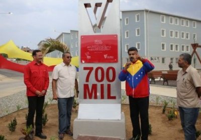 Maduro inaugurates 700,000 home