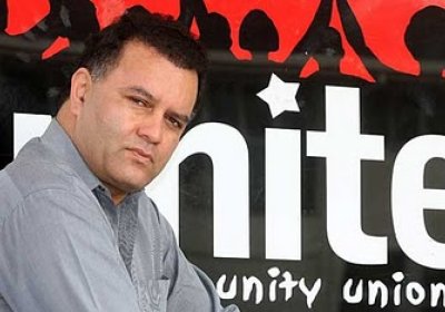 Matt McCarten, leader of NZ's militant Unite union.