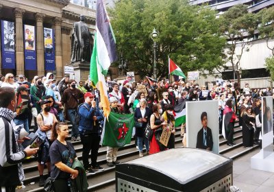 Protesters commemorate Nakba in Melbourne