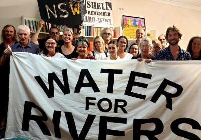 Water for Rivers Newcastle launch on November 17.