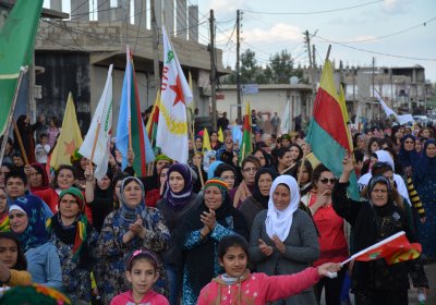Protest in Rojava