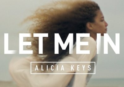 Still from Alicia Keys music video