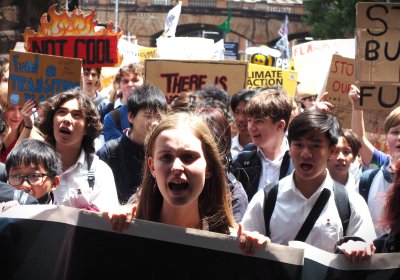 Students are angry that governments have not taken action on climate