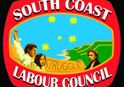 South Coast Labour Council logo.