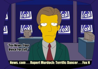 The Simpsons do Fox News.