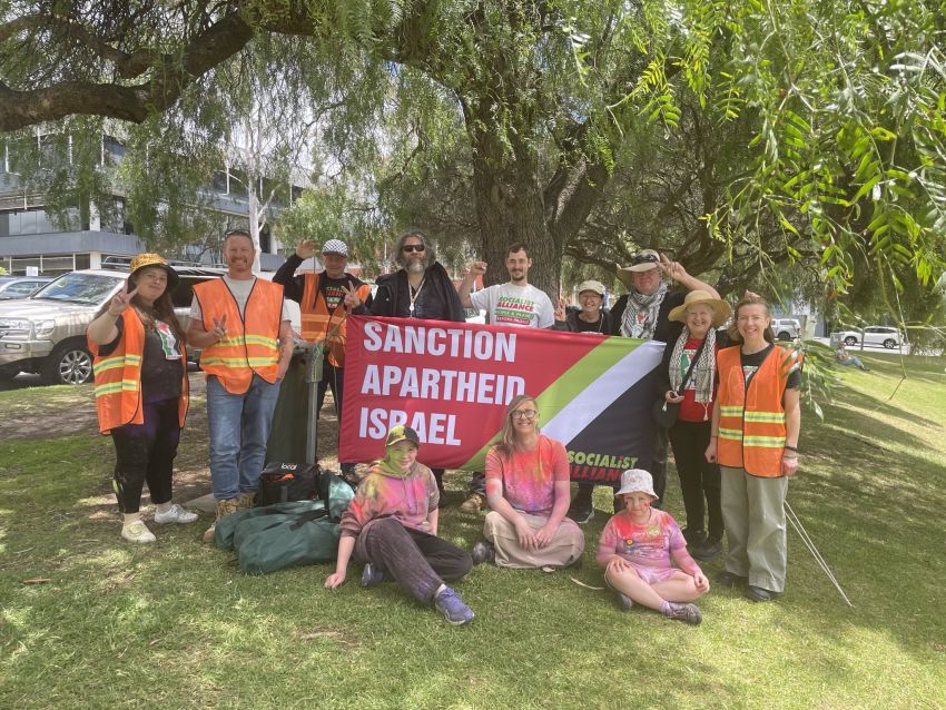 palestine protest geelong