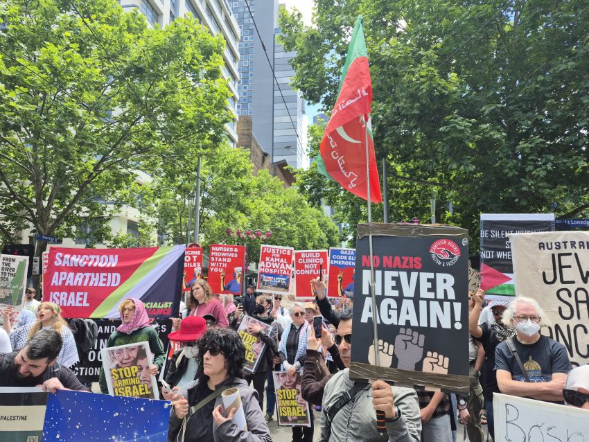 Melbourne protest for Palestine