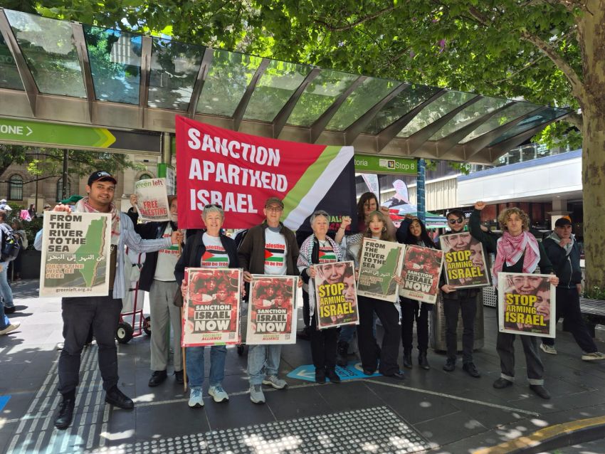 Socialist Alliance members in Melbourne