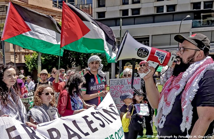 adelaide palestine rally