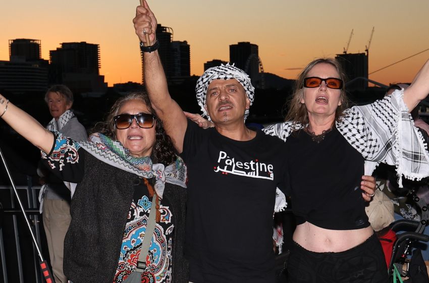 Palestine solidarity activists