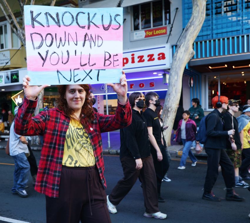 'Knock us down and you'll be next'