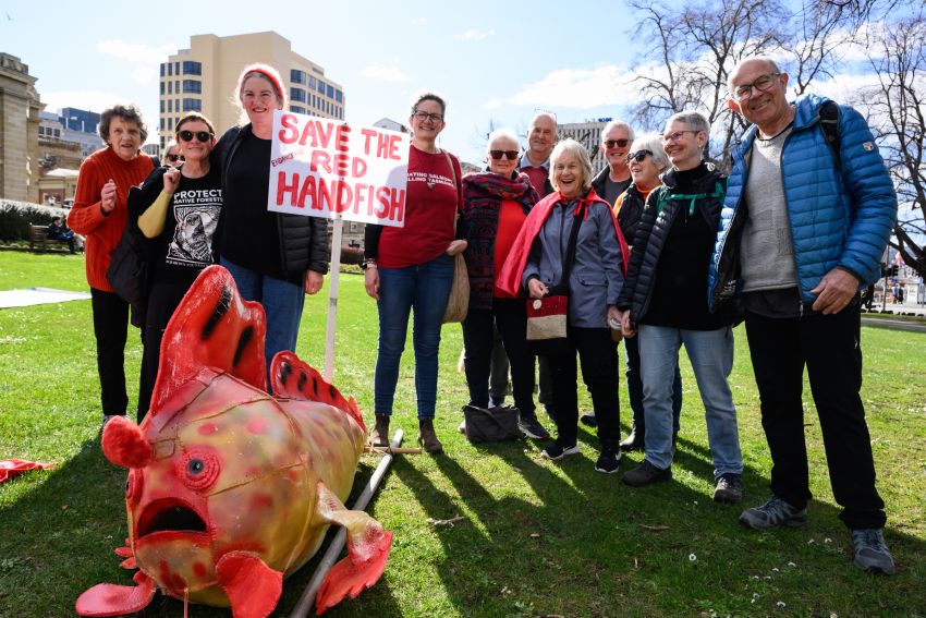 save the red handfish