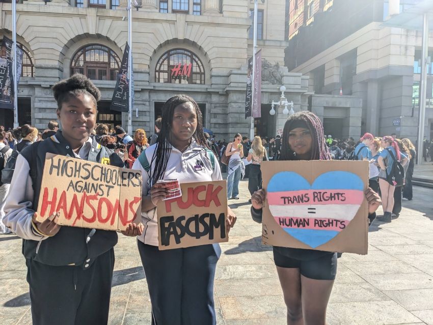 students say no to hanson