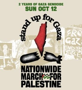 Nationwide march for Palestine on Sunday October 12