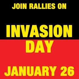 join rallies on invasion day