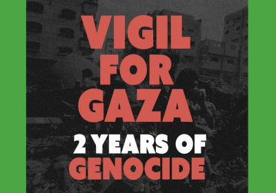 Gaza vigil