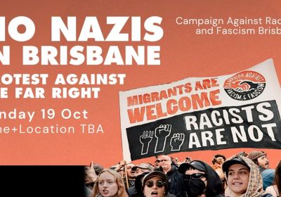 No Nazis in Brisbane October 19