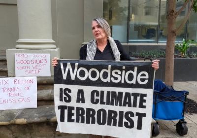 Woodside is a climate terrorist