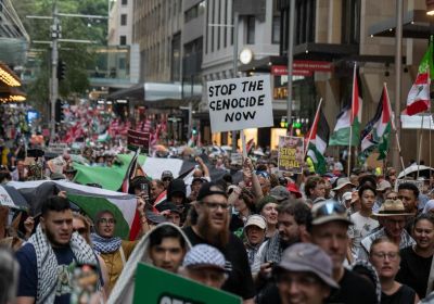 Oct 12 Syd Palestine rally