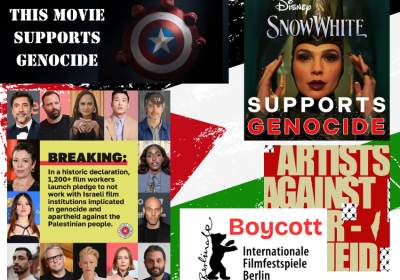 Film industry boycotts apartheid and genocide